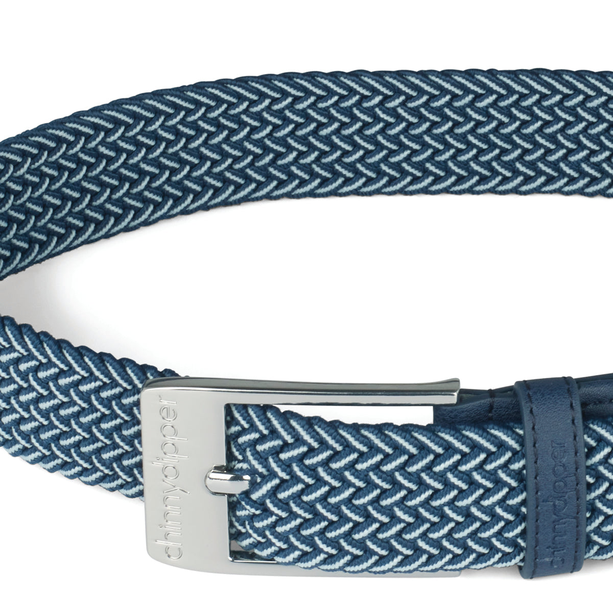 Men's Golf Belts in Blue & White