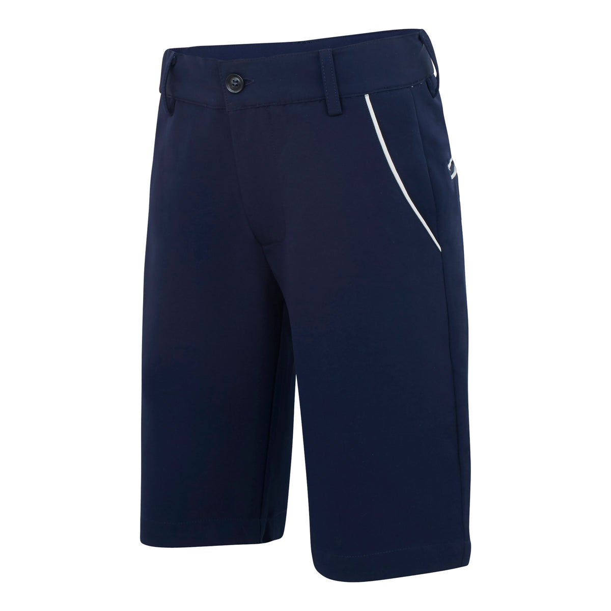 Boys Navy Junior Golf Shorts